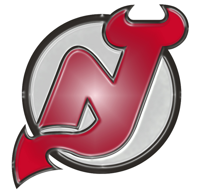 New Jersey Devils Plastic Effect Logo iron on paper